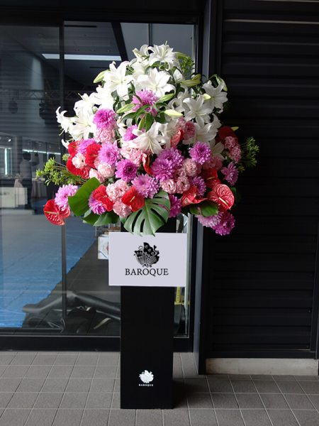 福岡花屋の高級生花スタンド