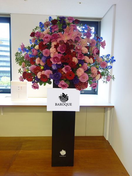 福岡花屋の高級生花スタンド