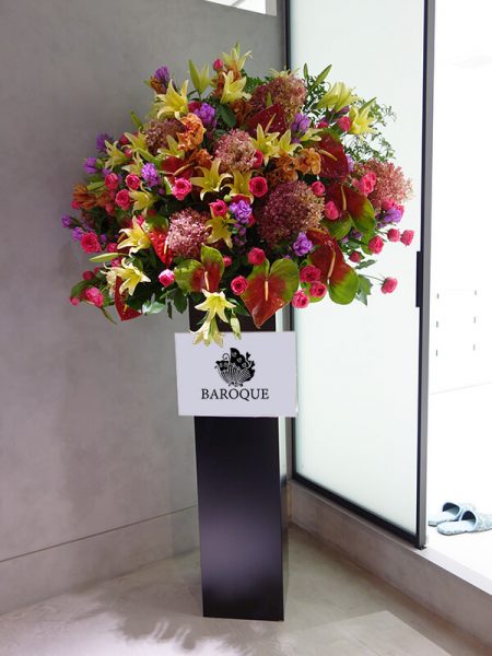 福岡花屋の高級生花スタンド