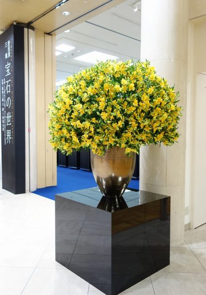 生花の装飾ハイセンス