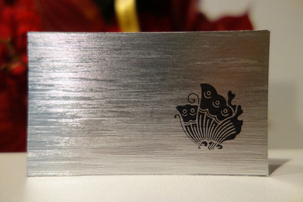 花屋バロックのメッセージカード