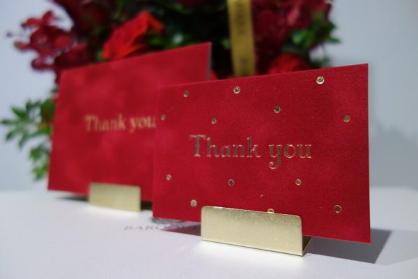 花屋のメッセージカード