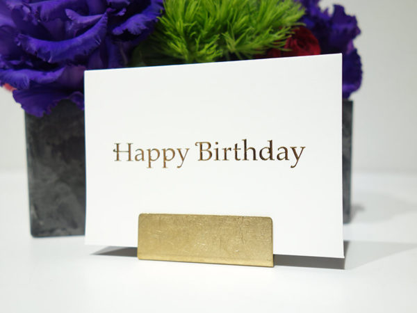 花屋のメッセージカード