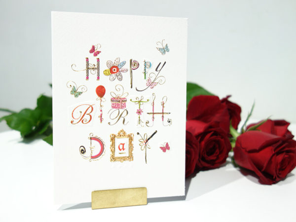 花屋バロックのメッセージカード