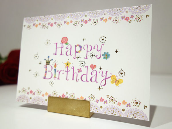 花屋バロックのメッセージカード