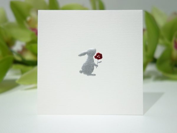 花束に付ける無地のメッセージカード