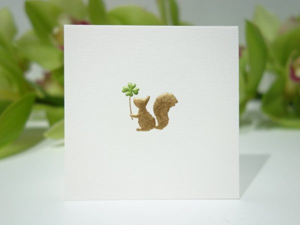 花束に付ける無地のメッセージカード