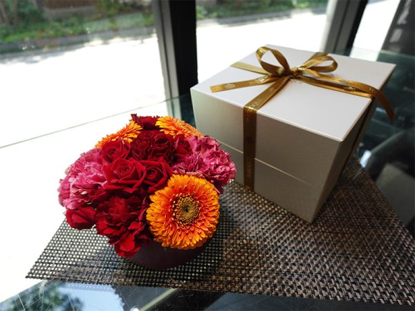 箱付きアレンジメント